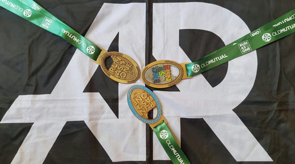 Two Oceans Marathon Medals