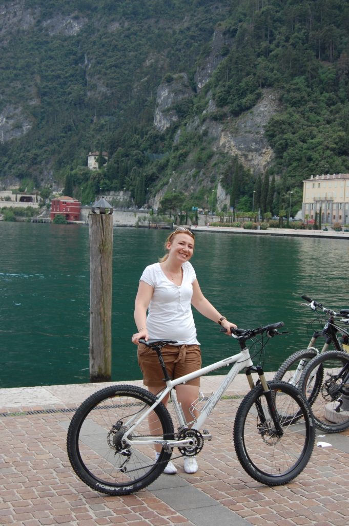 Cycling helped Manuela to lose weight