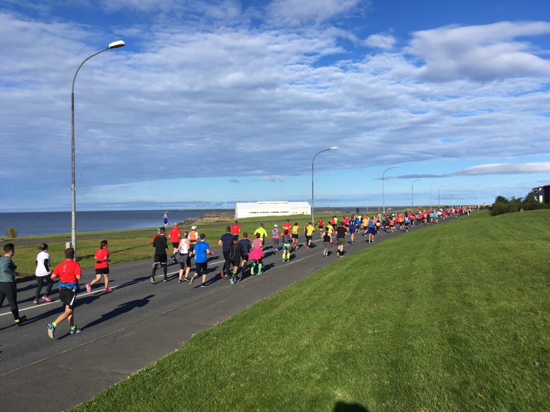 Reykjavik Marathon running the Icelandic Capital